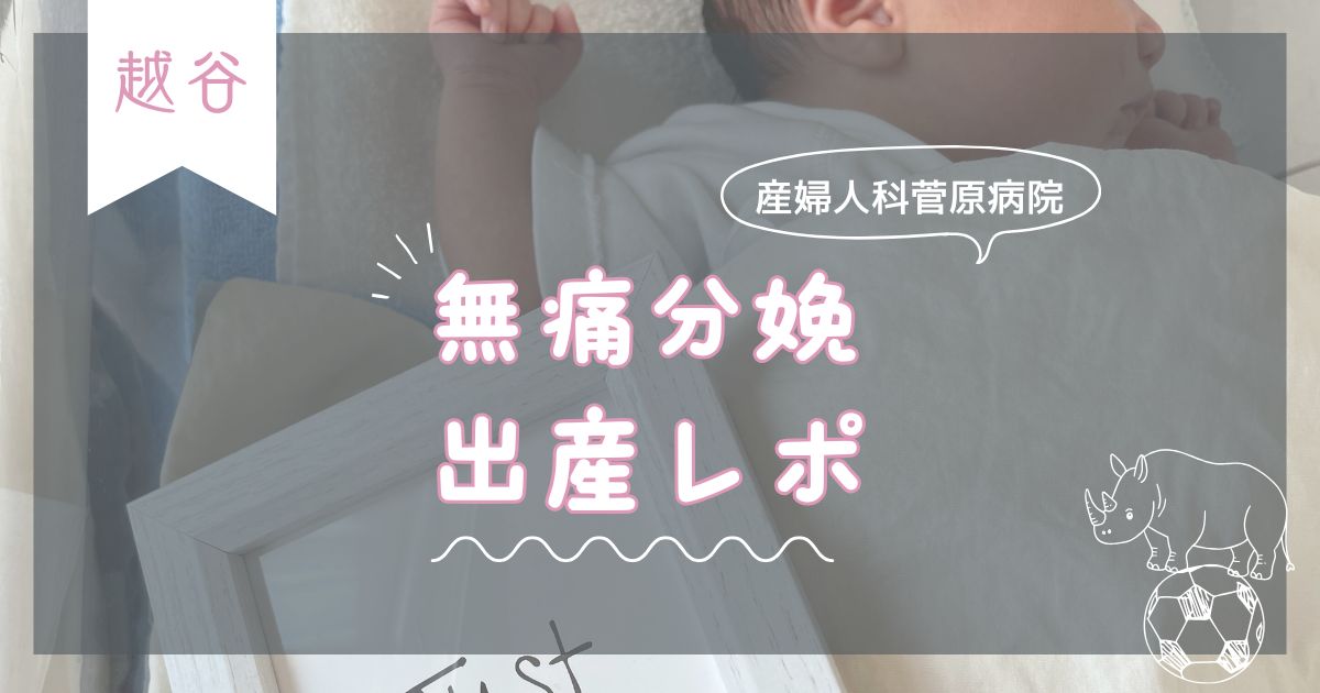 産婦人科菅原病院無痛分娩出産レポ